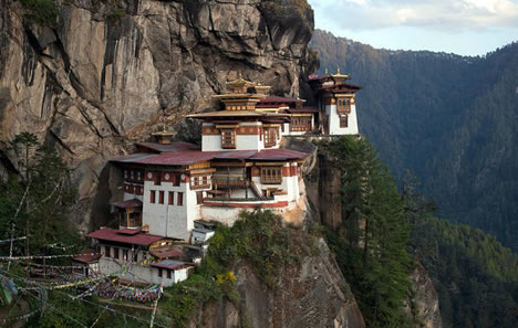 10. Manastir Taktsang, Paro, Butan